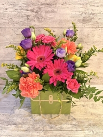 Vibrant Handbag Arrangement